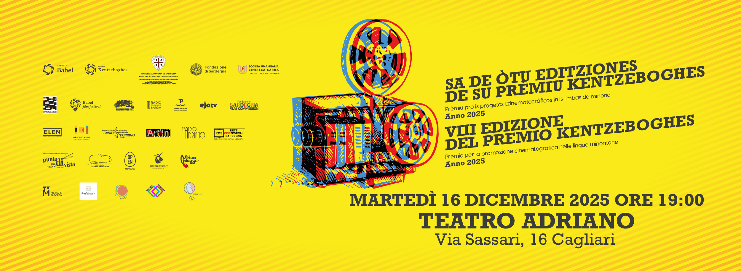 Banner serata finale Kentzeboghes 2025