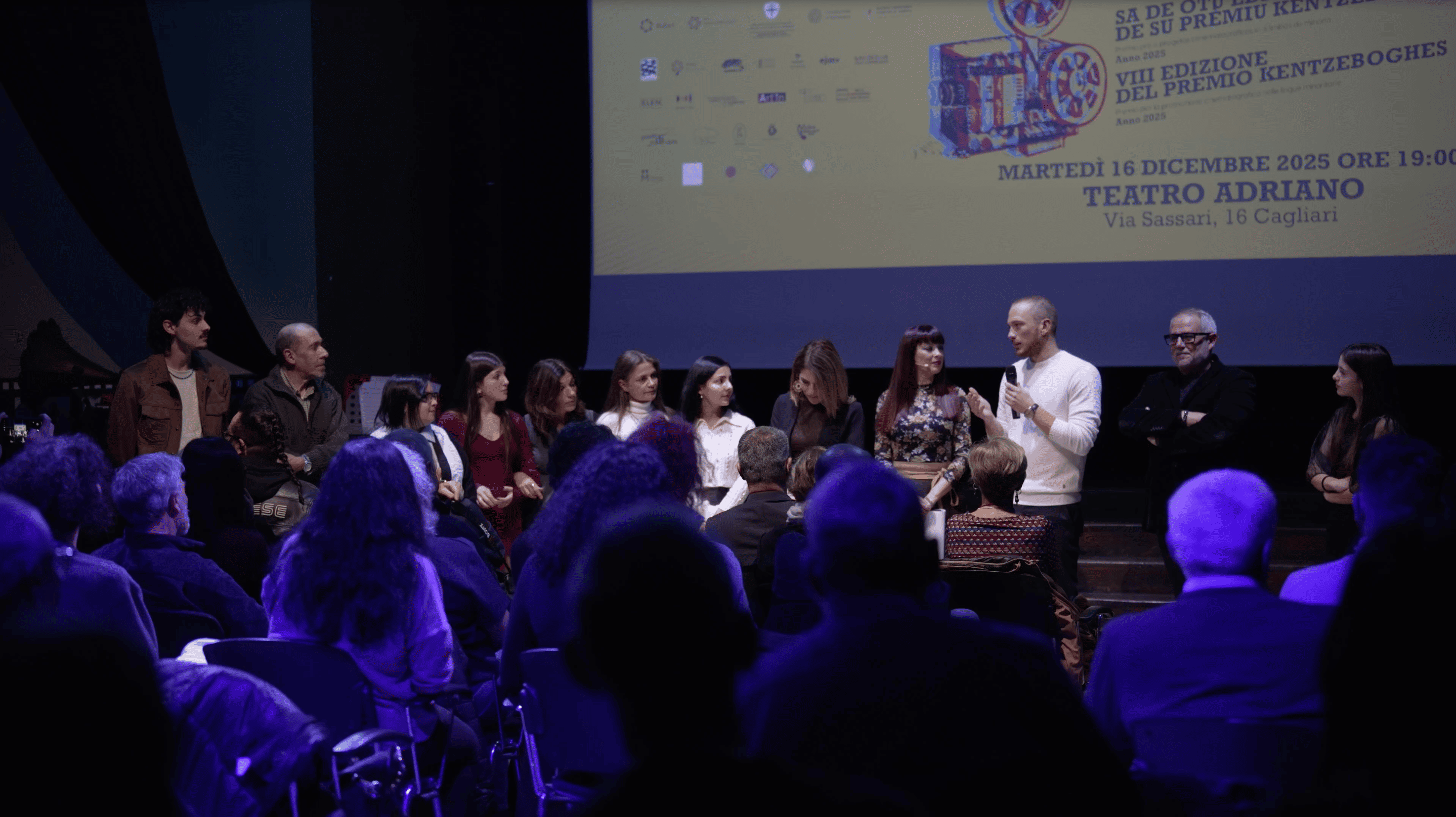 Foto serata finale Premio Kentzeboghes 2025